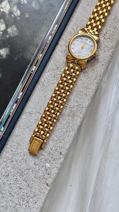 Nina Ricci vintage watch - gold plated