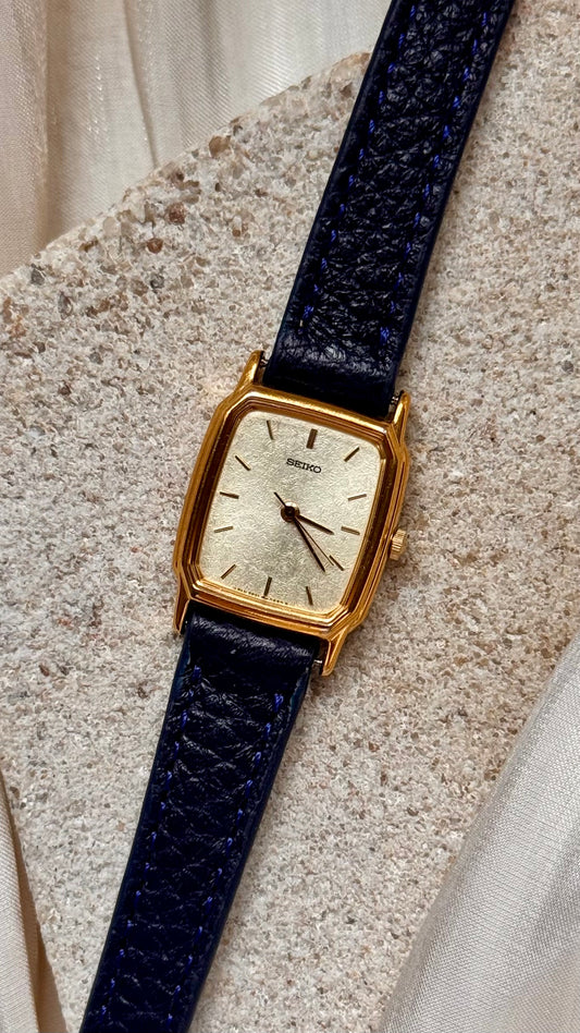Seiko 1990 vintage watch - gold plated