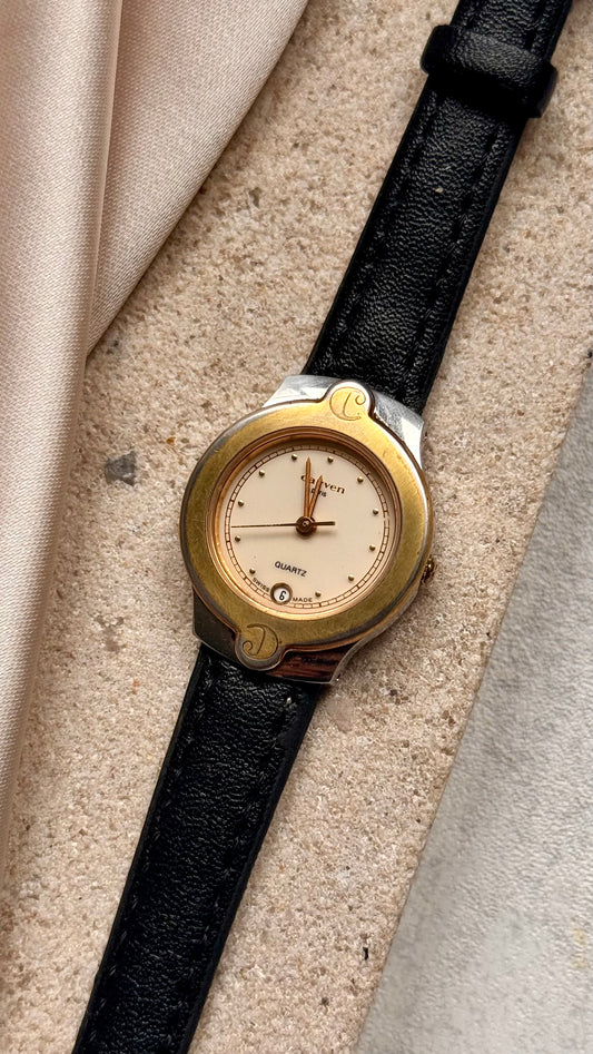 Carven vintage watch - gold plated