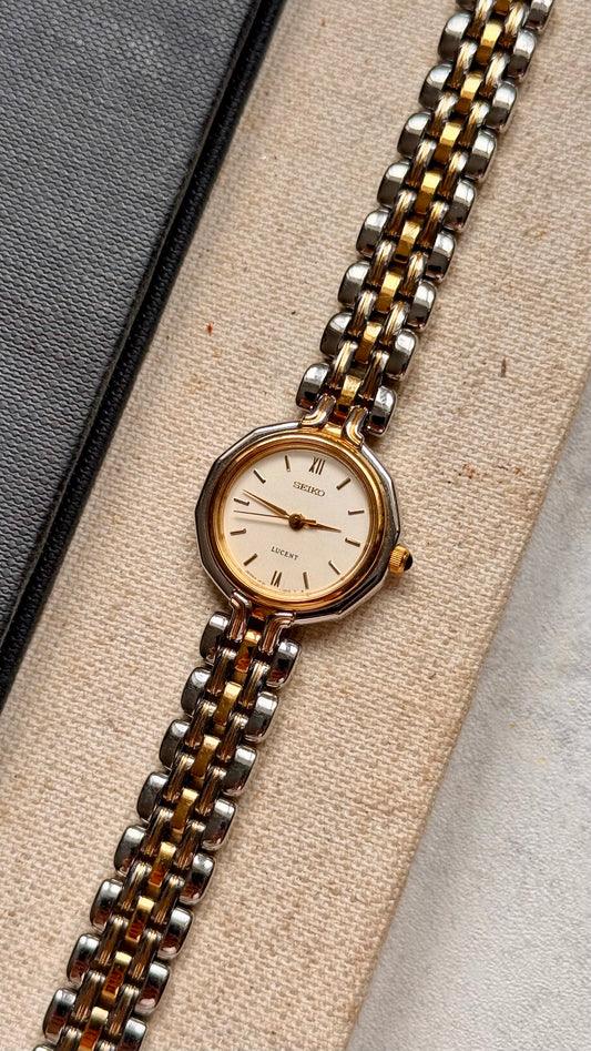 Seiko Lucent vintage watch