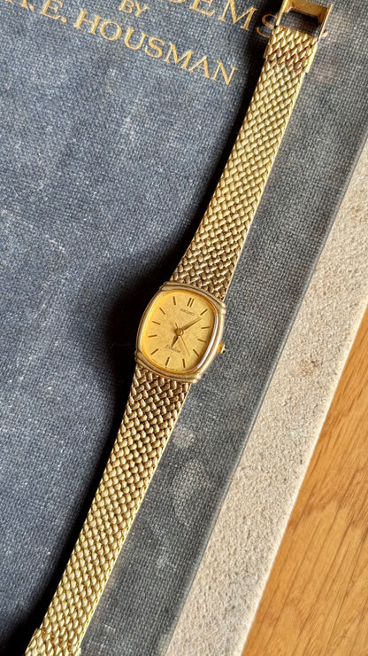 Vintage Seiko Watch - 18k Gold Plated