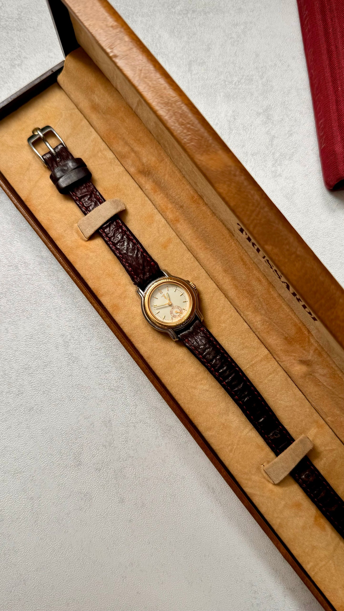 Boxed Trussardi vintage watch