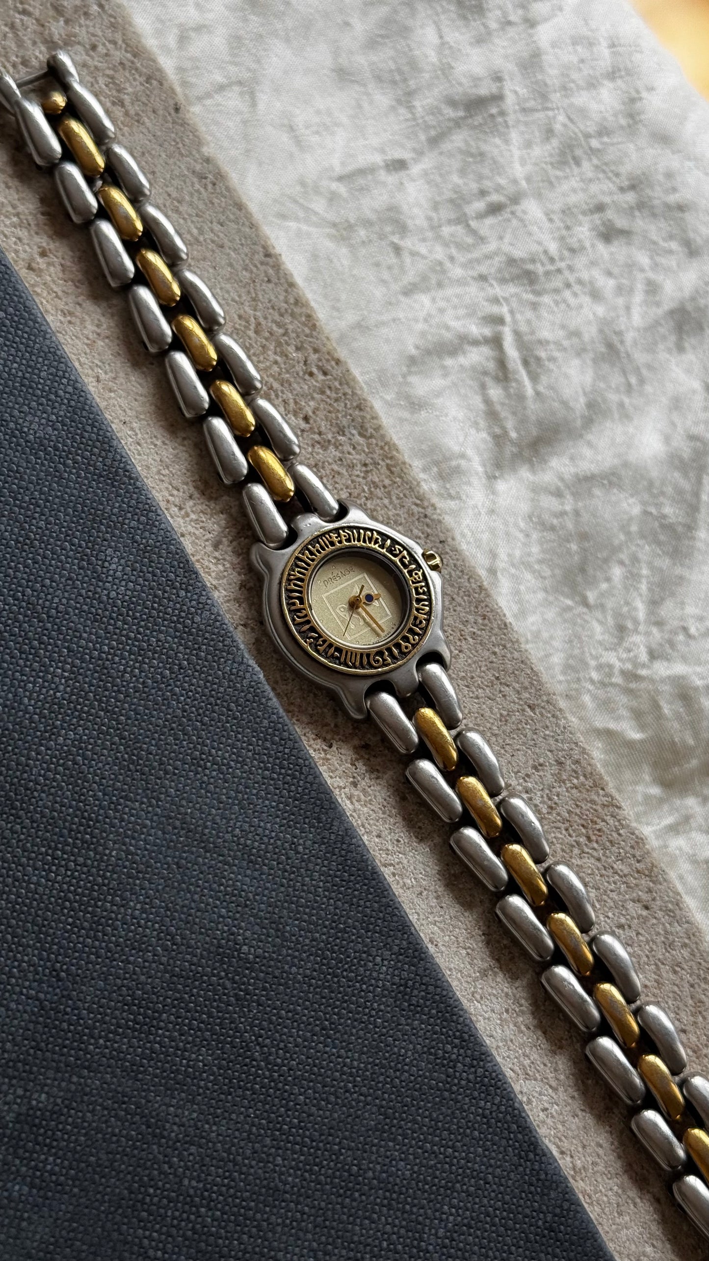 Rare 1991 Seiko Presage Vintage Watch - Gold Plated