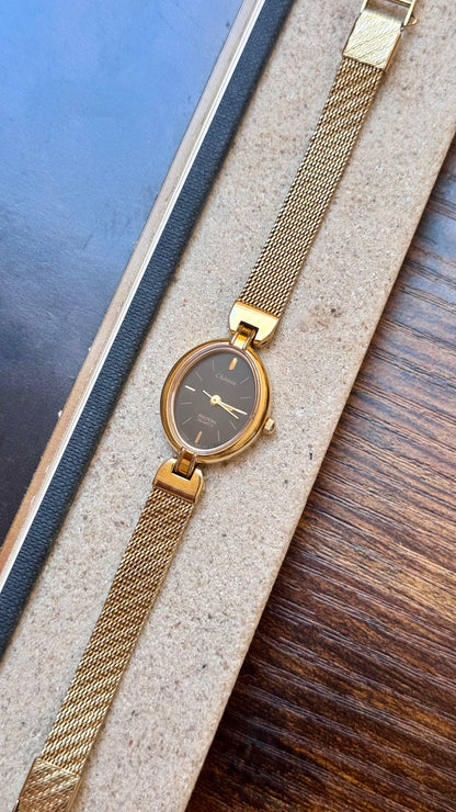 Château - Ricoh Vintage Watch 1990s, gold plated