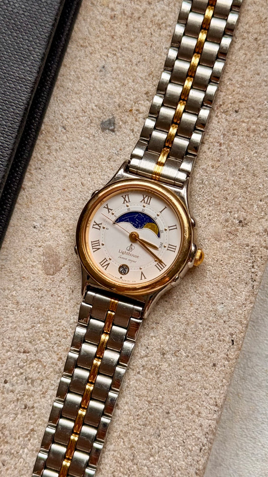 Citizen Lighthouse Moonphase vintage watch