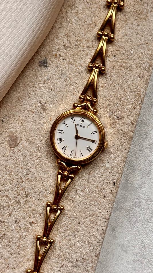 Seiko vintage watch - gold plated