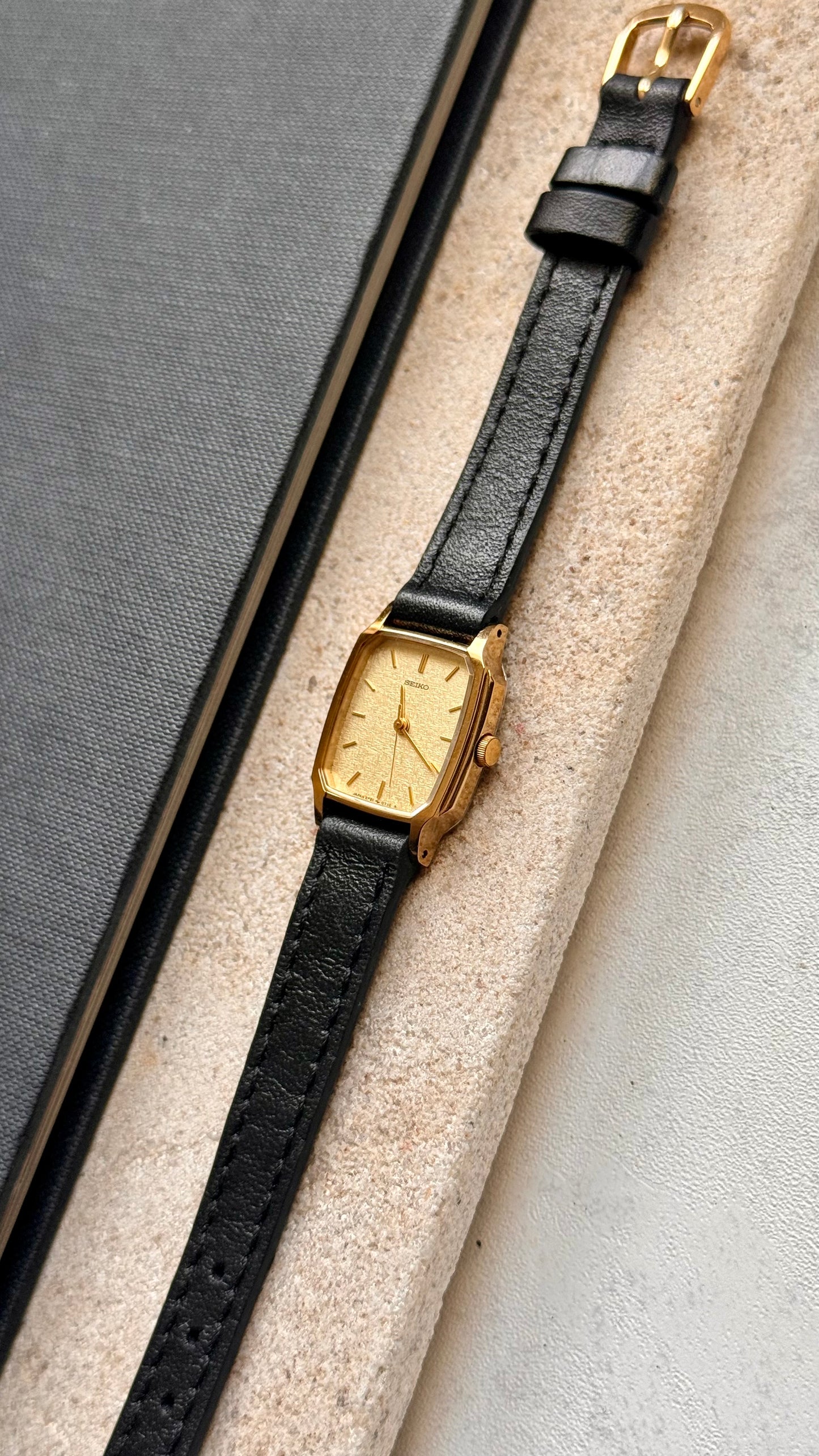 Seiko vintage watch - gold plated