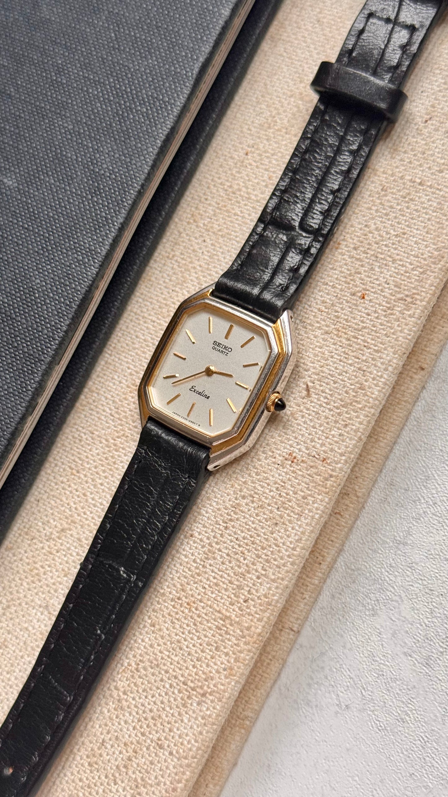 Seiko Exceline vintage watch - gold plated