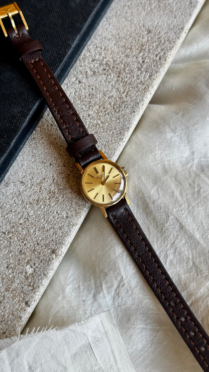 Longines ladies watch - new bespoke strap with original buckle