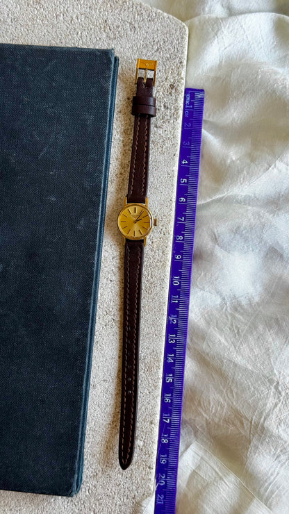 Longines ladies watch - new bespoke strap with original buckle