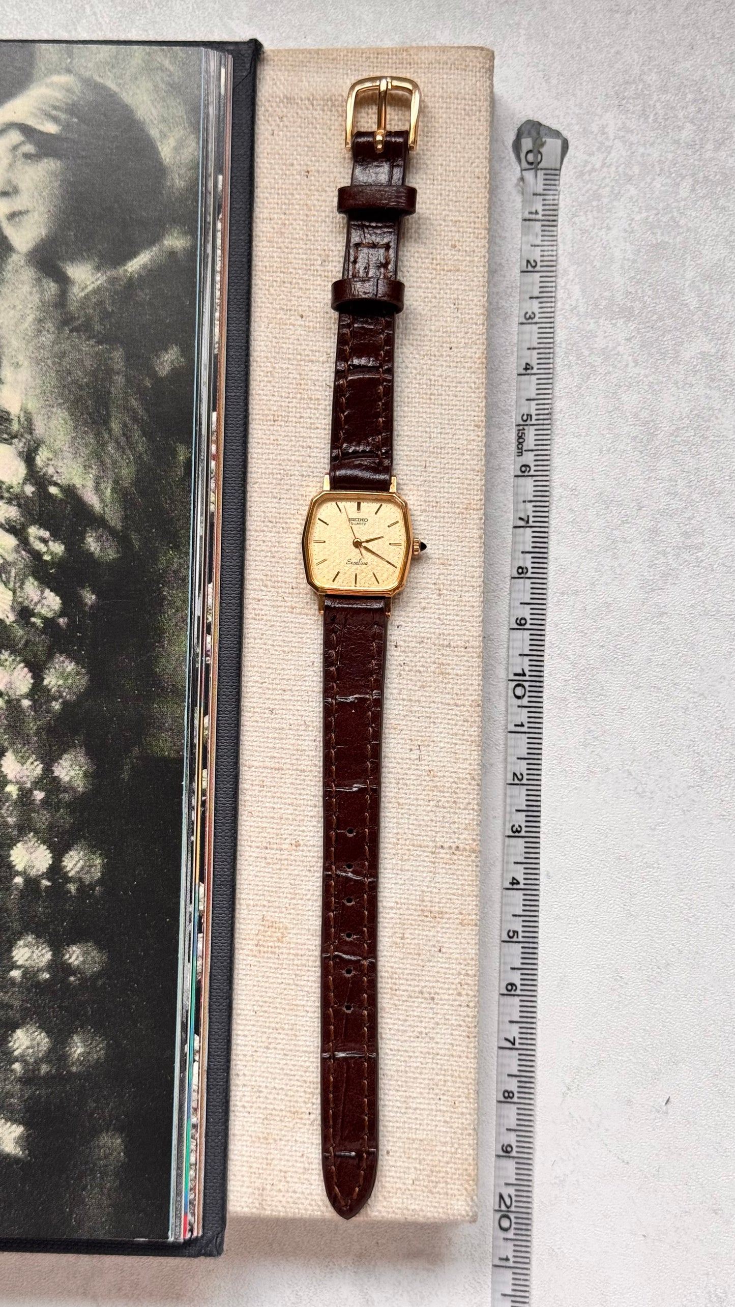 Seiko Exceline vintage watch - gold plated