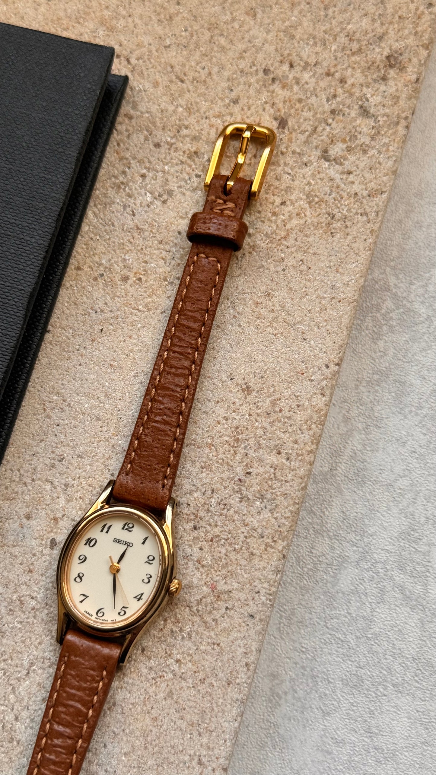 Seiko vintage watch - gold plated