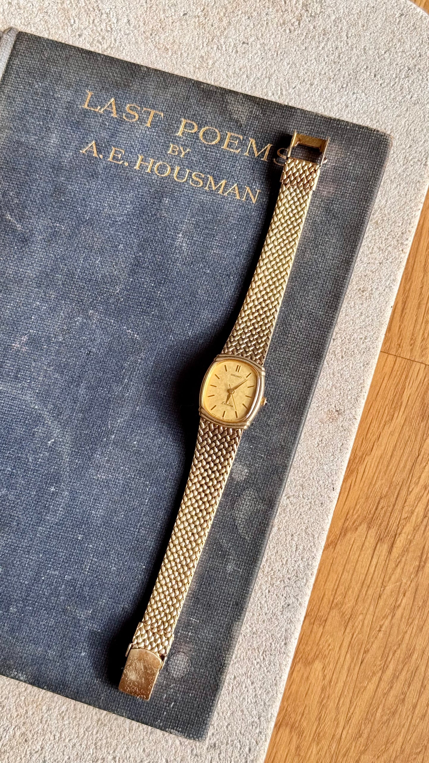 Vintage Seiko Watch - 18k Gold Plated