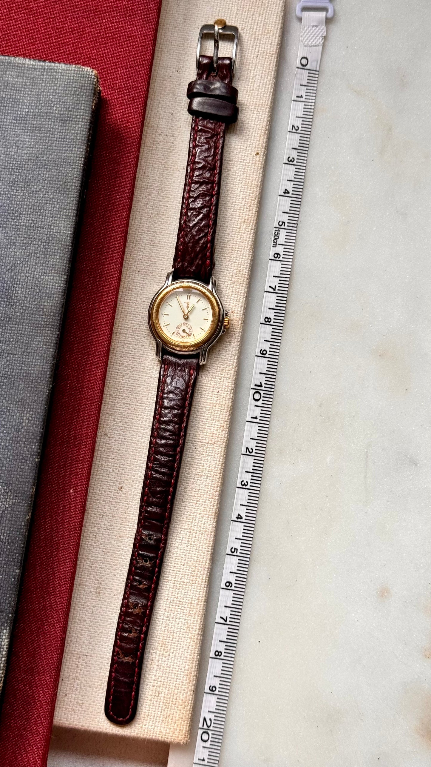 Boxed Trussardi vintage watch