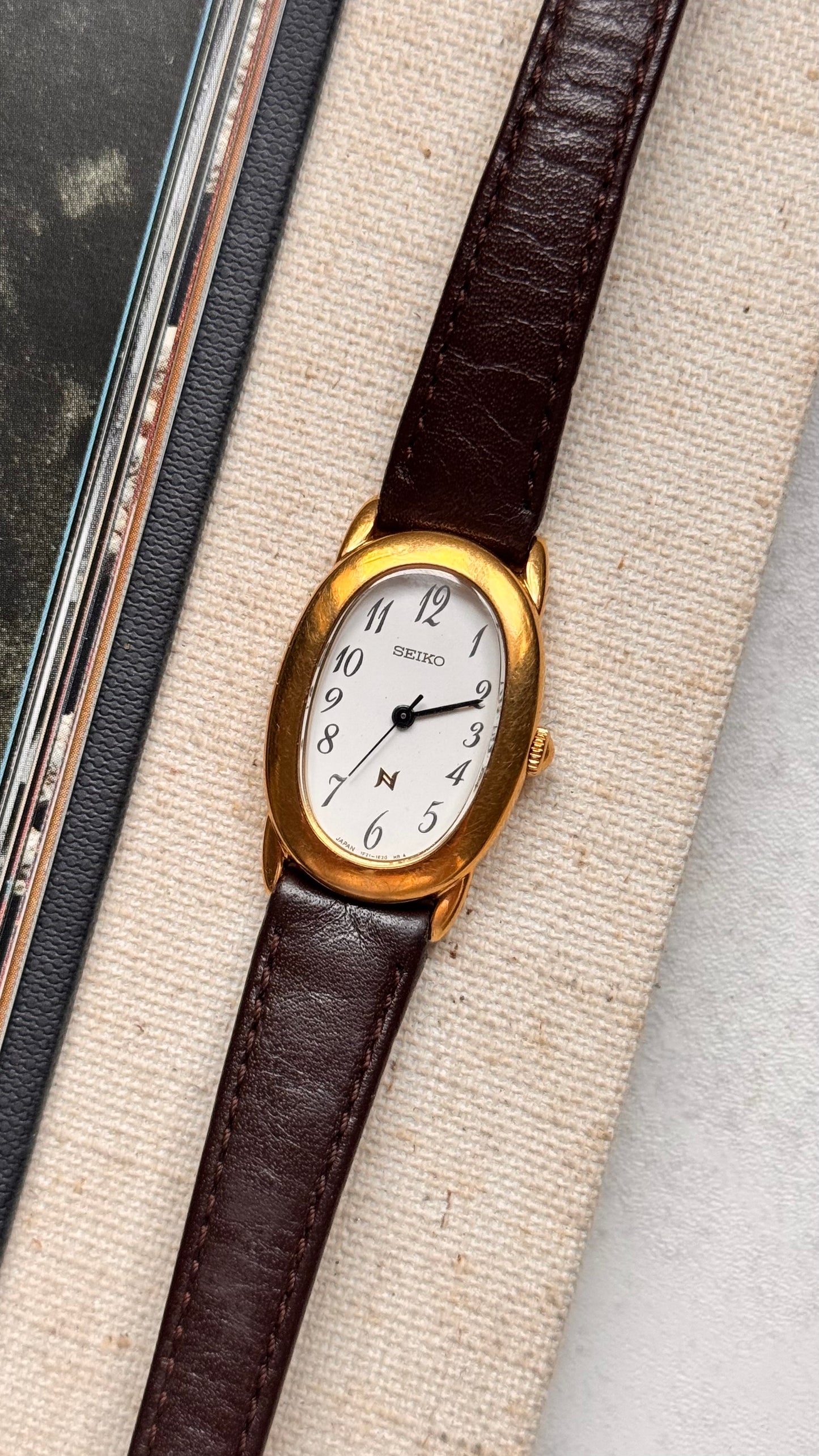 Seiko vintage watch - gold plated