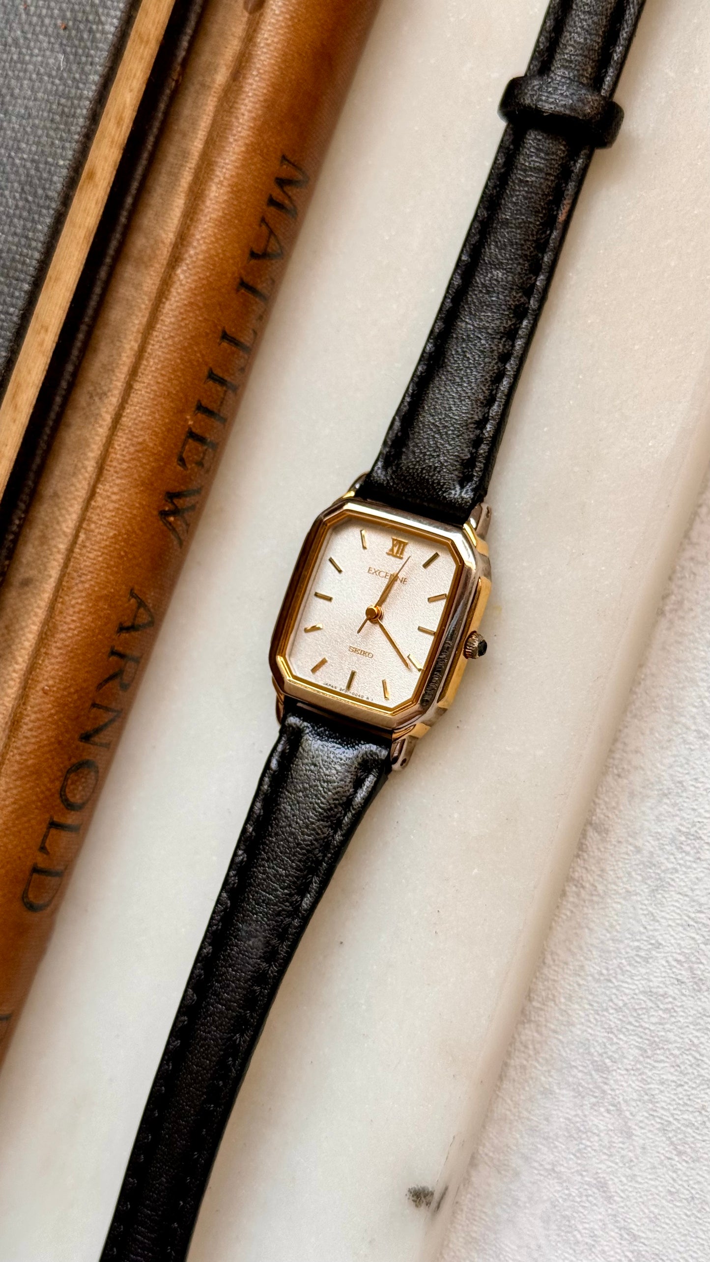 Seiko Exceline vintage watch - gold plated