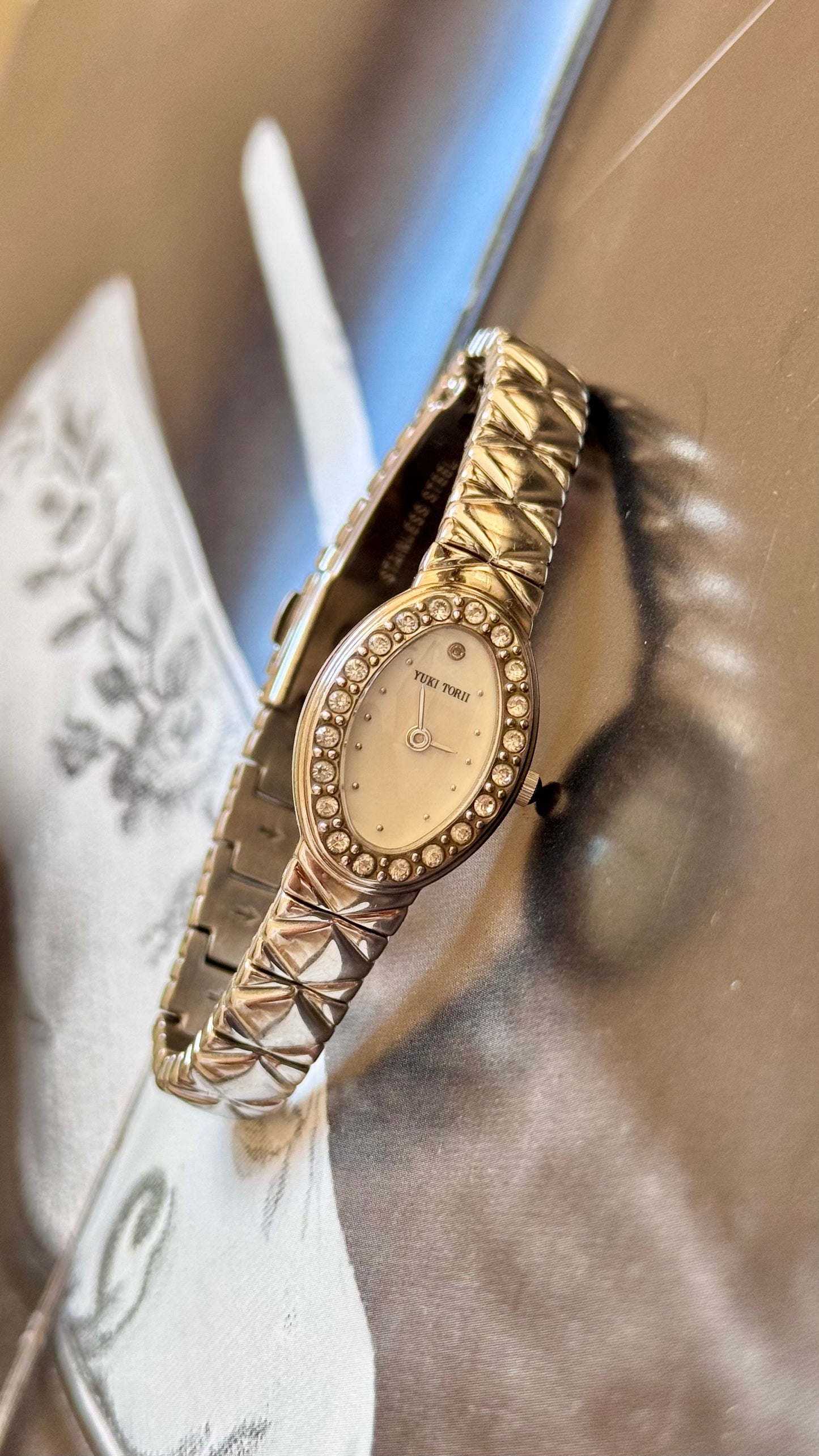 Yuki Torri Citizen vintage watch - Mother of Pearl dial