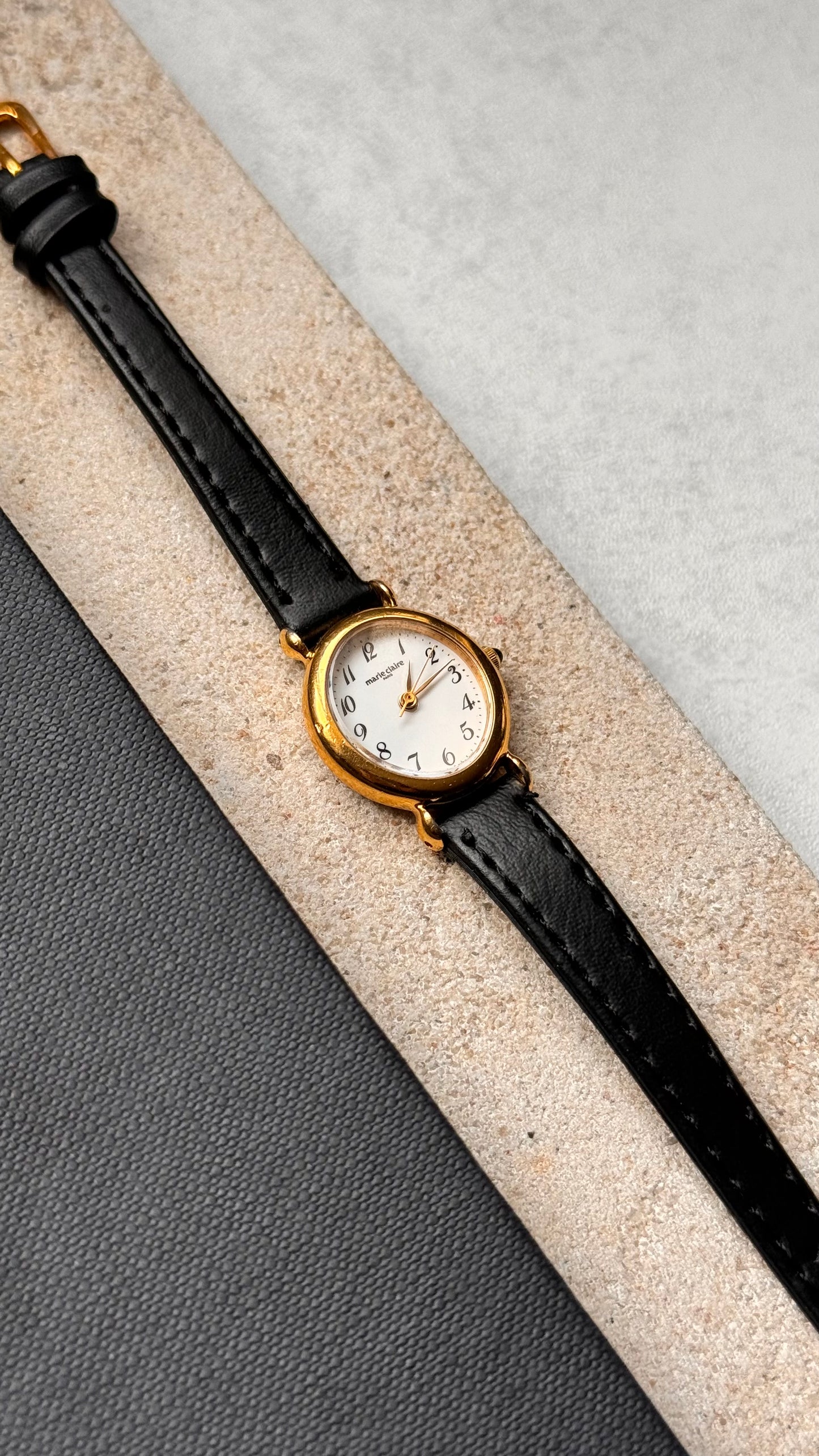 Marie Claire vintage watch - gold plated