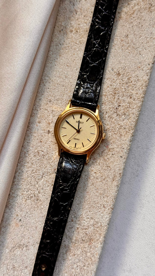 Seiko vintage watch - gold plated