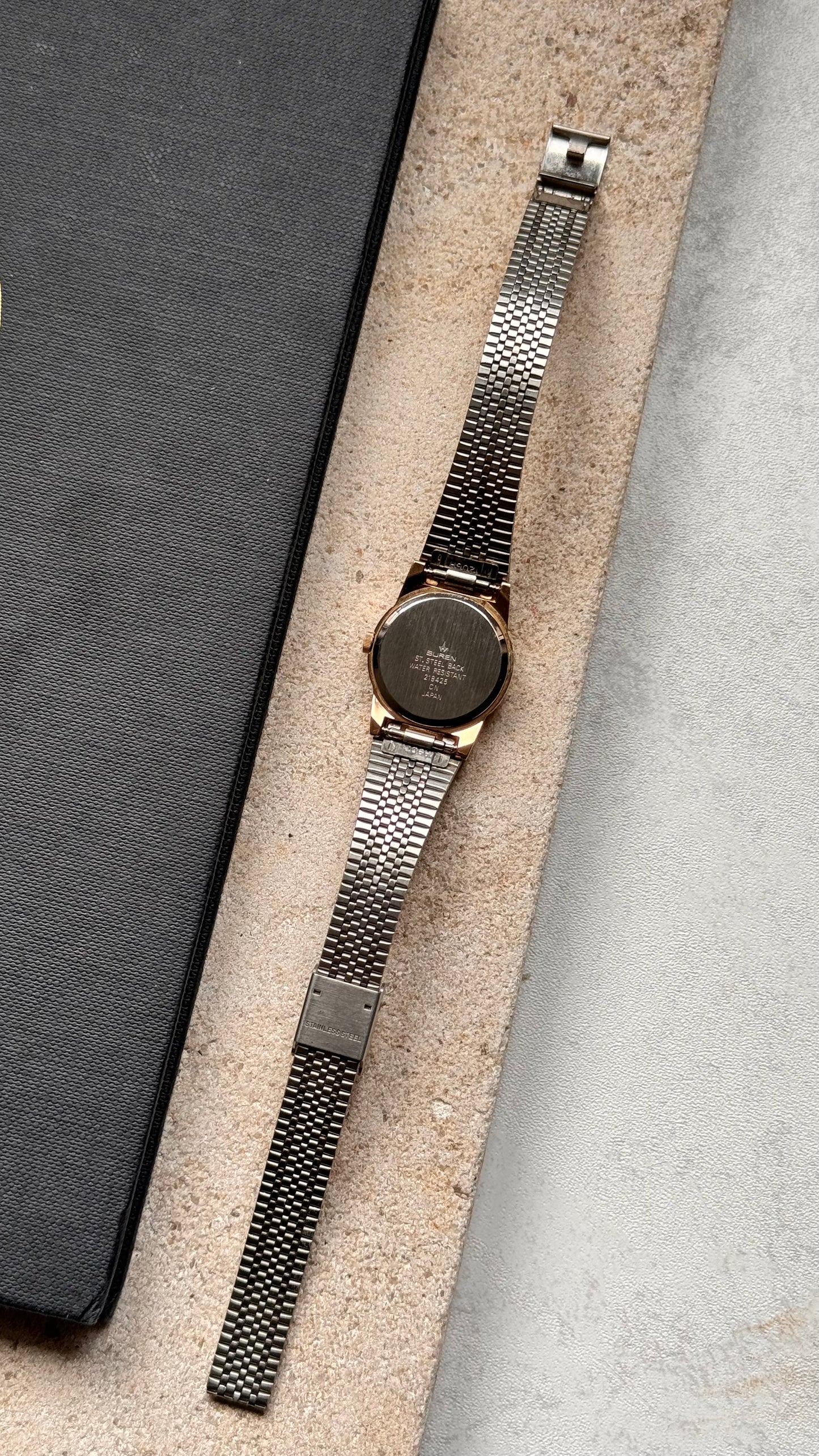 Buren vintage watch - champagne gold