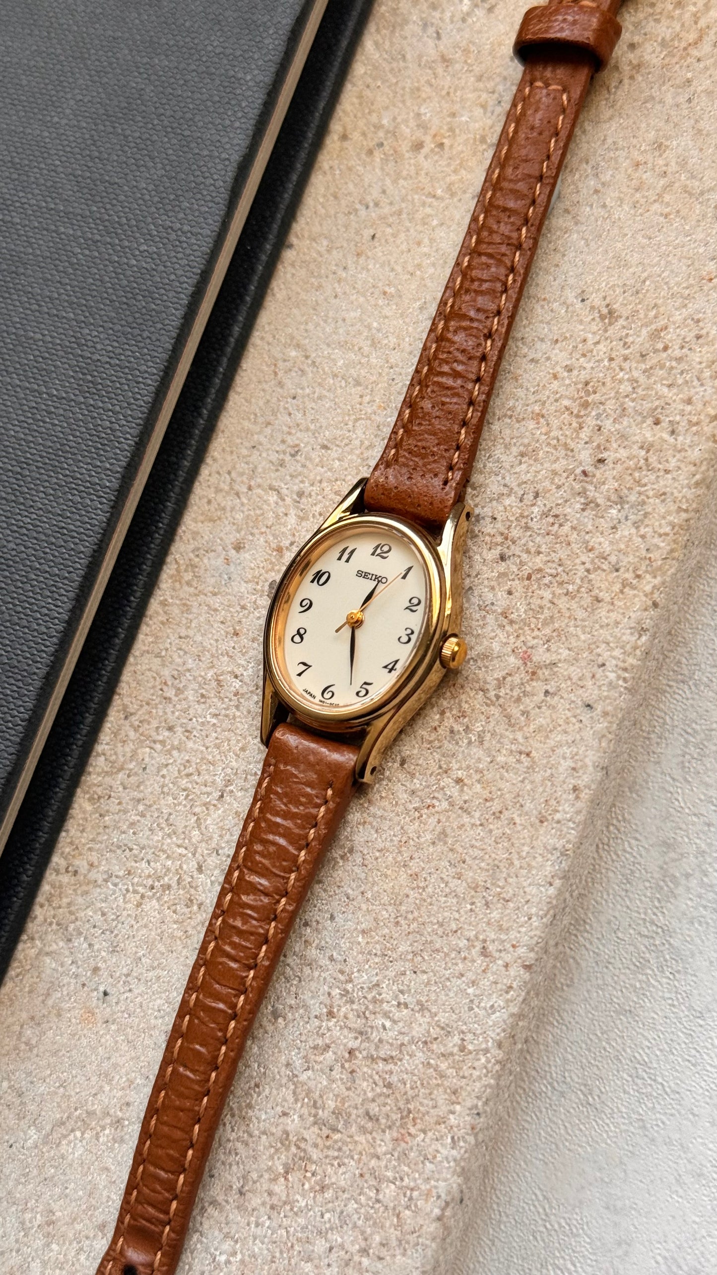 Seiko vintage watch - gold plated