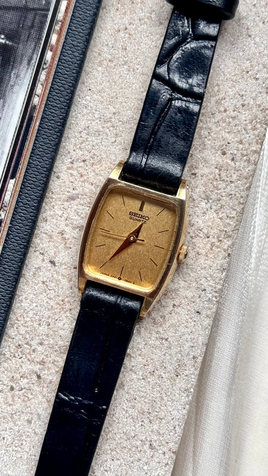 Seiko 1986 vintage watch - gold plated