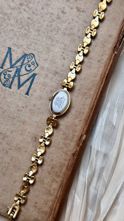 Super Rare Find Vintage Seiko Watch 1990 - 18k Gold Plated