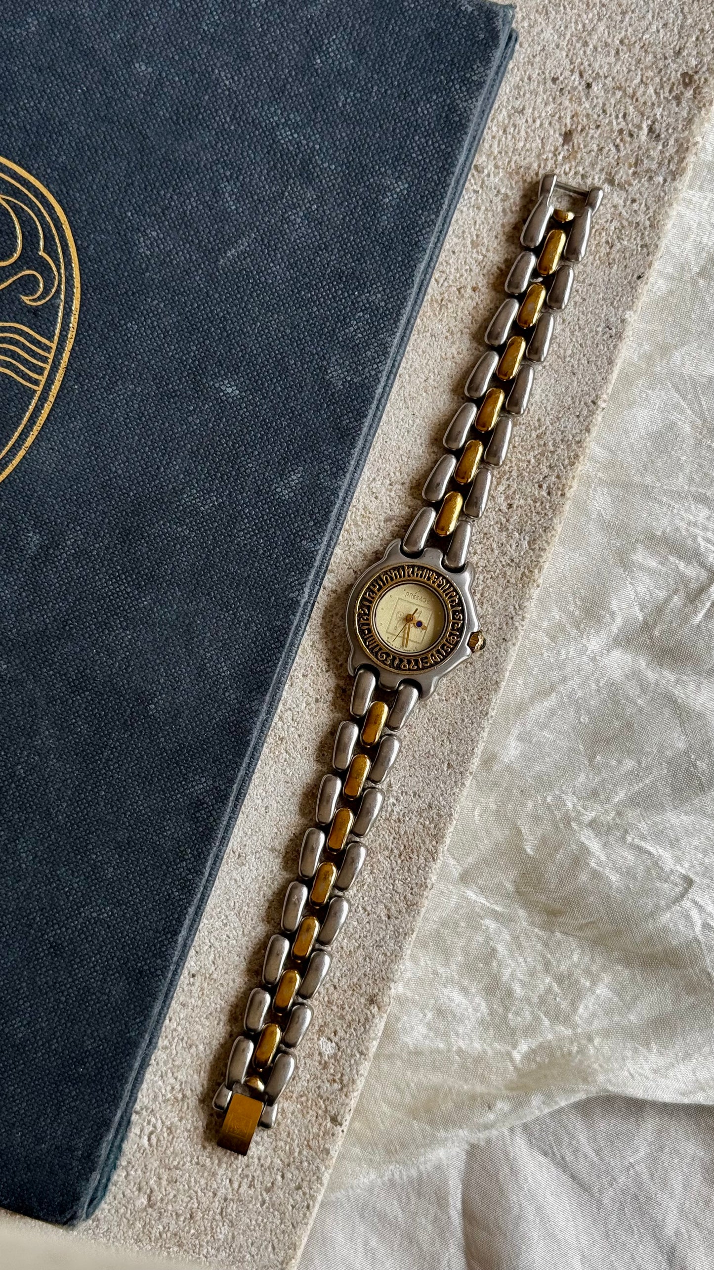 Rare 1991 Seiko Presage Vintage Watch - Gold Plated