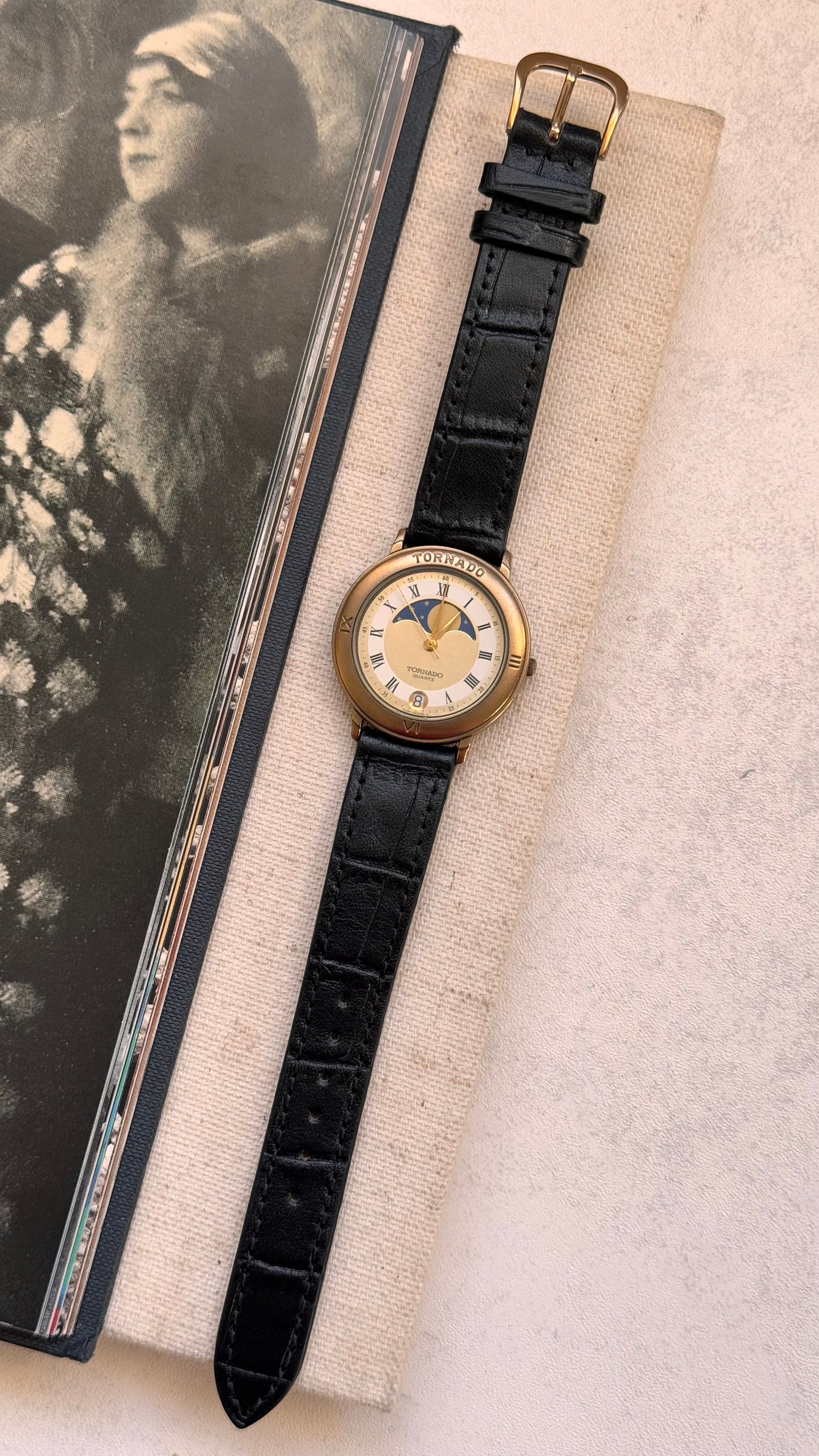 Seiko Tornado Moonphase vintage watch