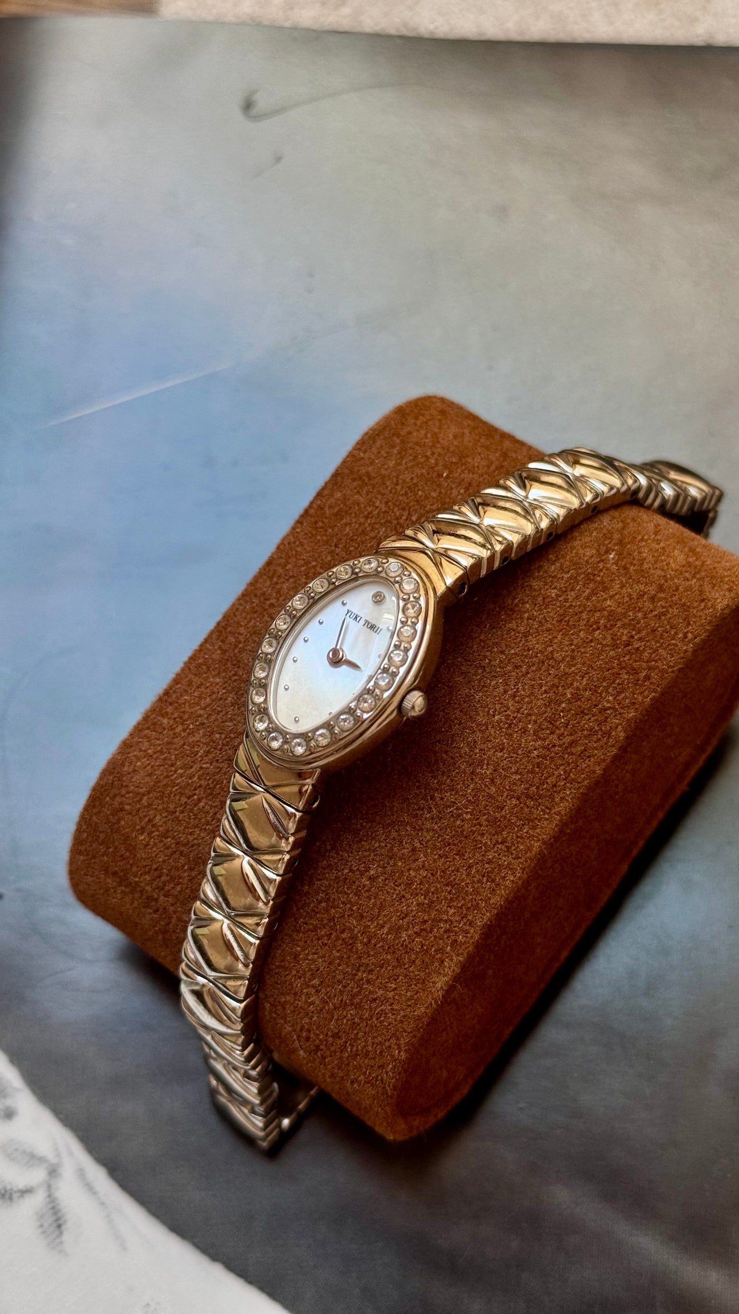 Yuki Torri Citizen vintage watch - Mother of Pearl dial
