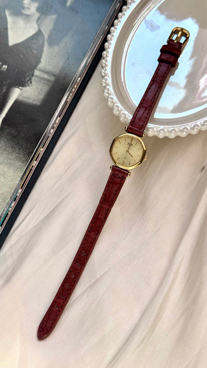 Seiko 1989 vintage watch - gold plated