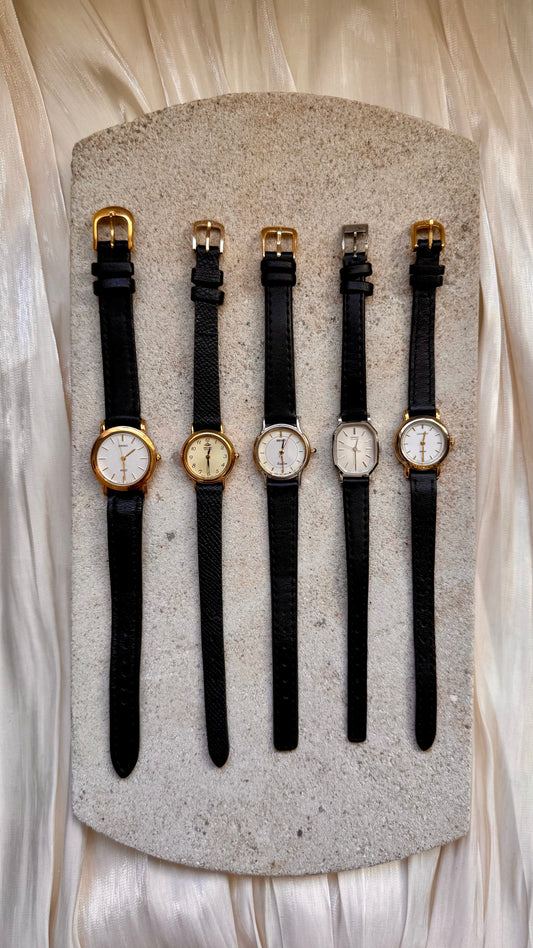 Seiko vintage watch collection- all working - in good vintage condition