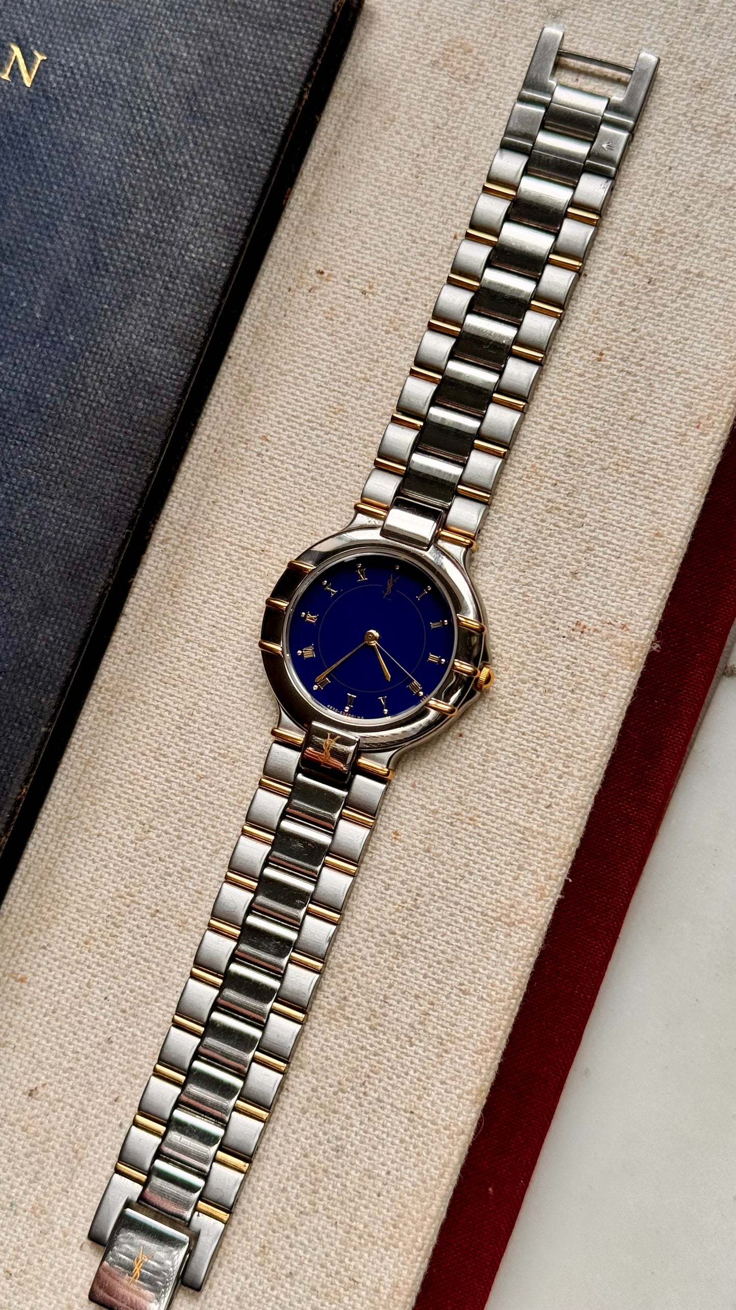 Boxed Yves Saint Laurent vintage watch (YSL)