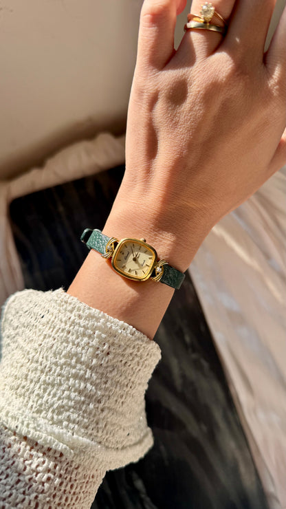 Orient Vintage Watch 1990s - Bespoke Leather