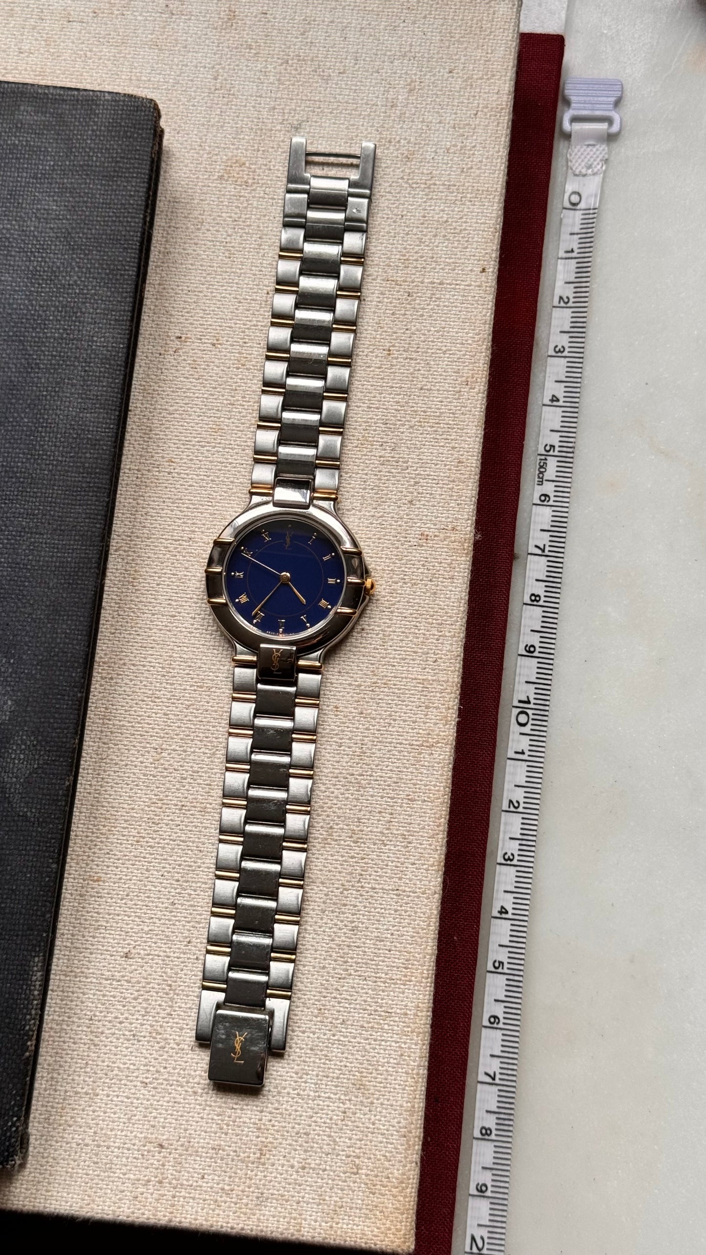 Boxed Yves Saint Laurent vintage watch (YSL)