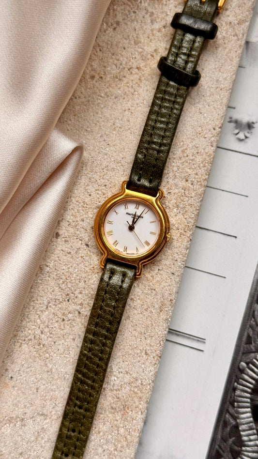 Marie Claire vintage watch - gold plated