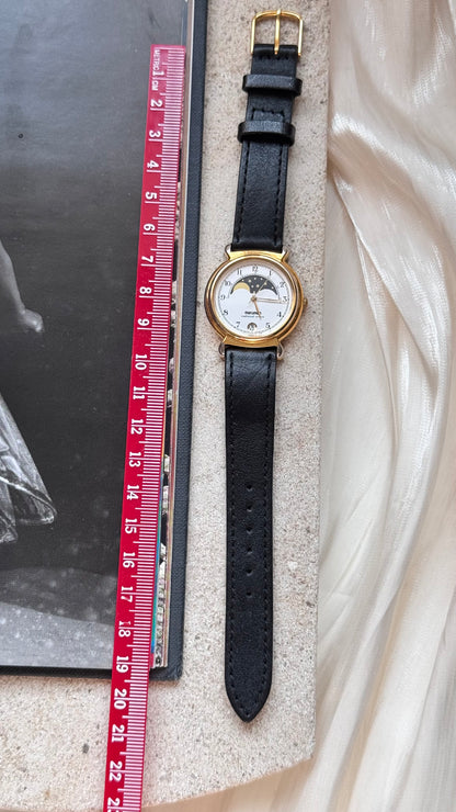 Seiko Maruman Moonphase vintage watch