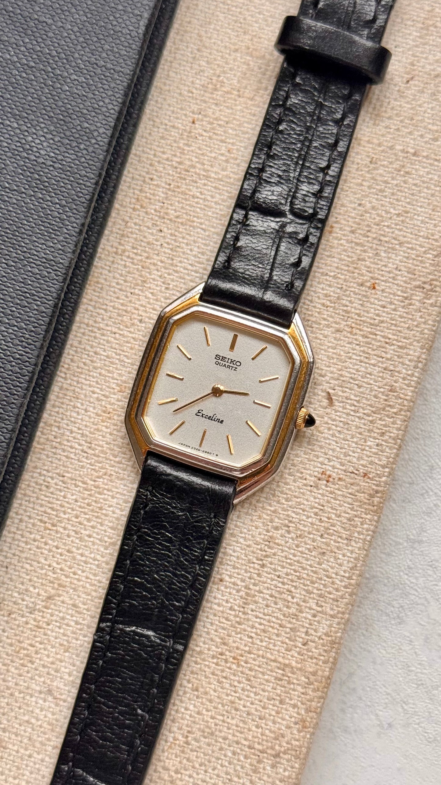 Seiko Exceline vintage watch - gold plated