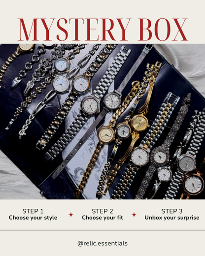 Mystery Watch Box – Vintage Curated by Style & Fit