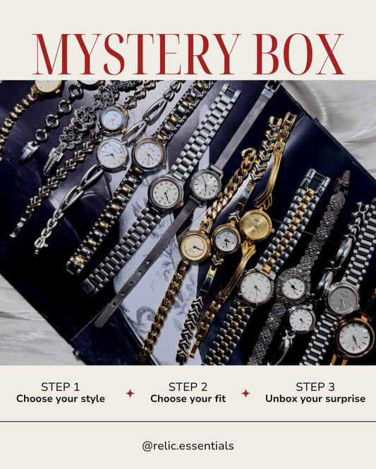 Mystery Watch Box – Vintage Curated by Style & Fit