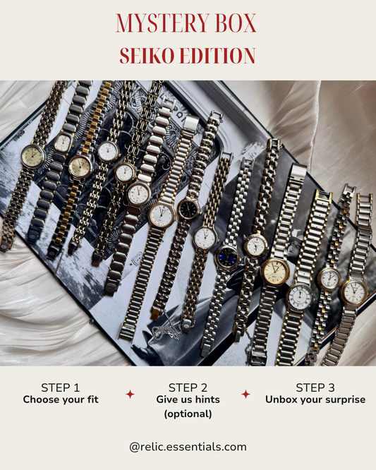 Mystery Watch Box - SEIKO Duo-tone Edition – Vintage Curated by Style & Fit
