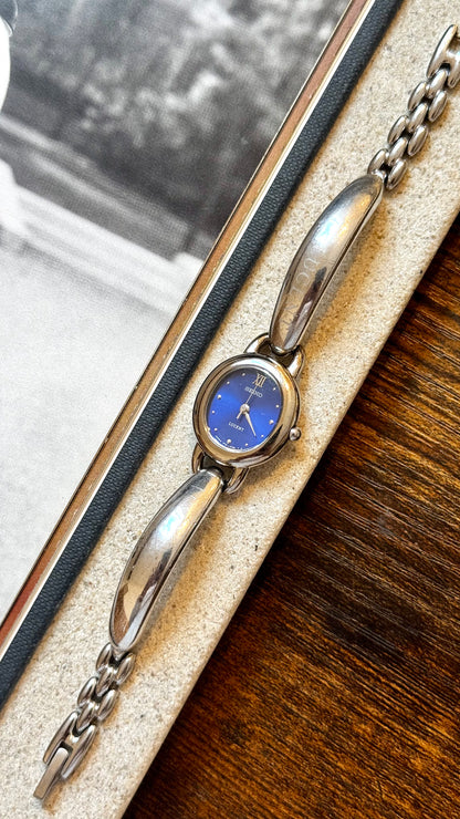 Classic 1995 Seiko Lucent Vintage Watch - Blue Dial