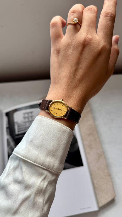Citizen Excela vintage watch 1993 gold plated
