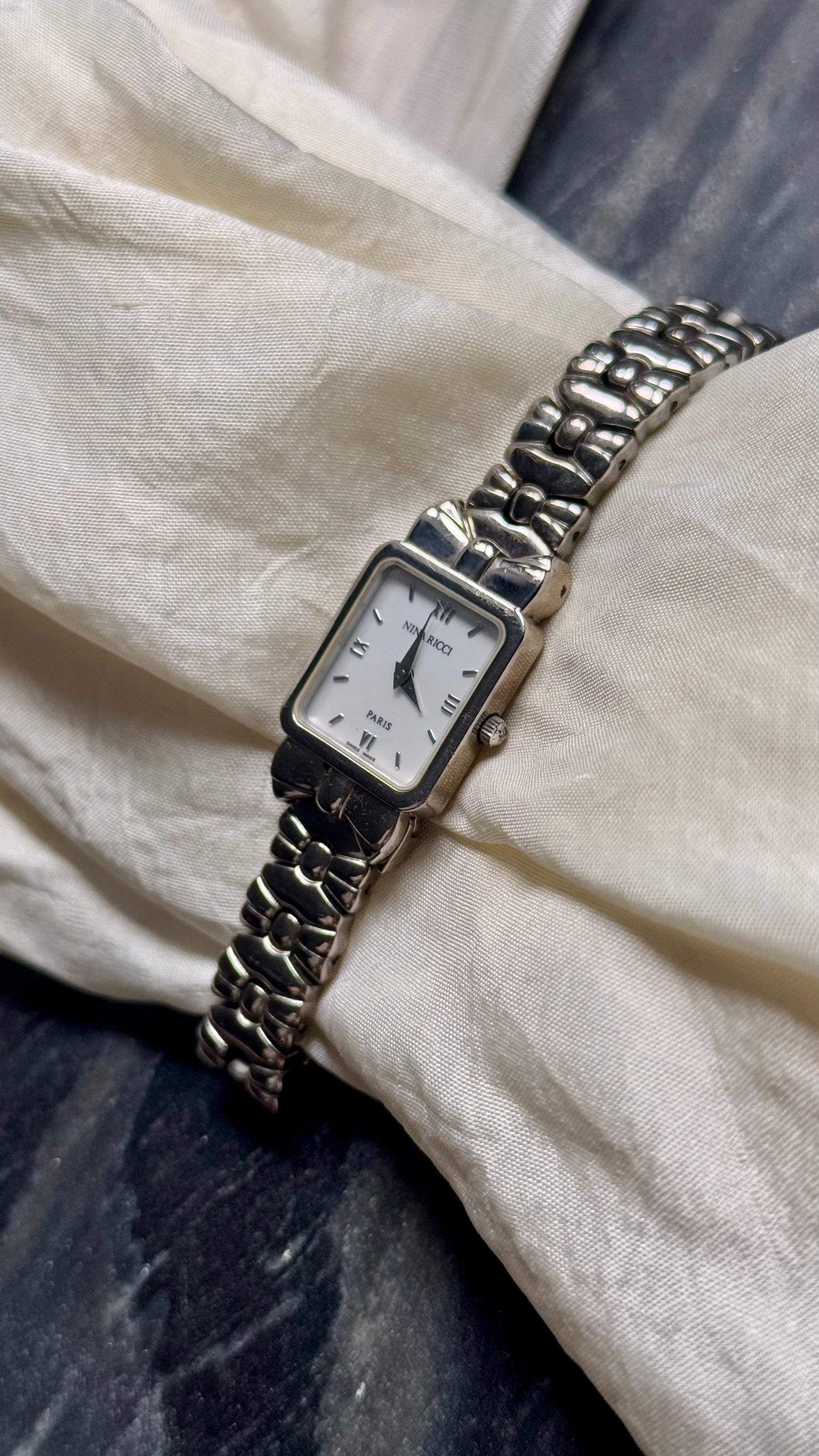 Nina Ricci vintage watch - Mother of Pearl dial