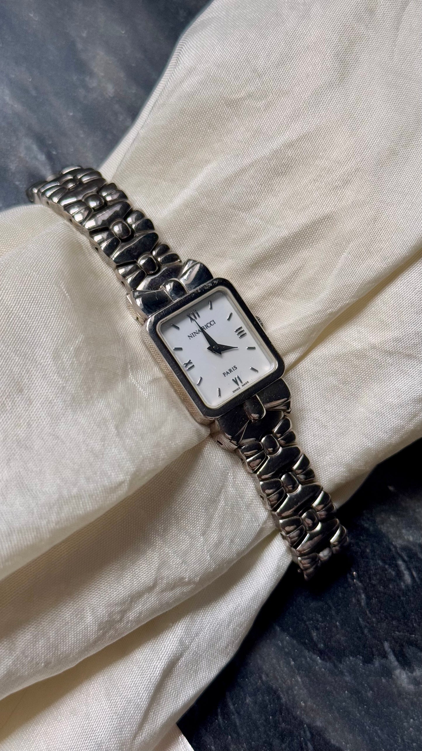 Nina Ricci vintage watch - Mother of Pearl dial