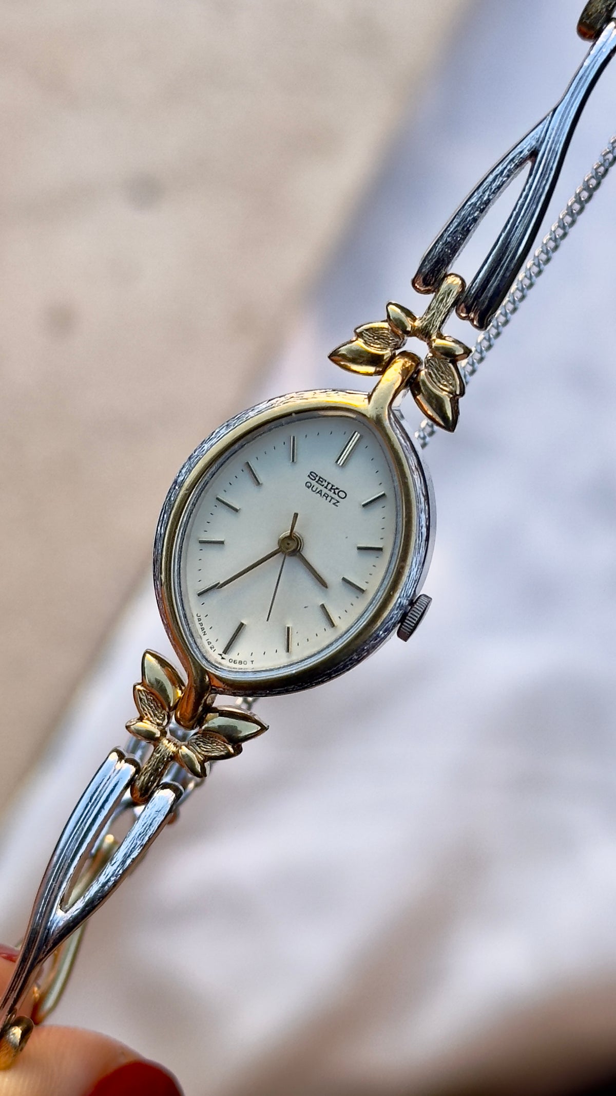 Super Rare Twotoned Seiko Vintage Watch 1981