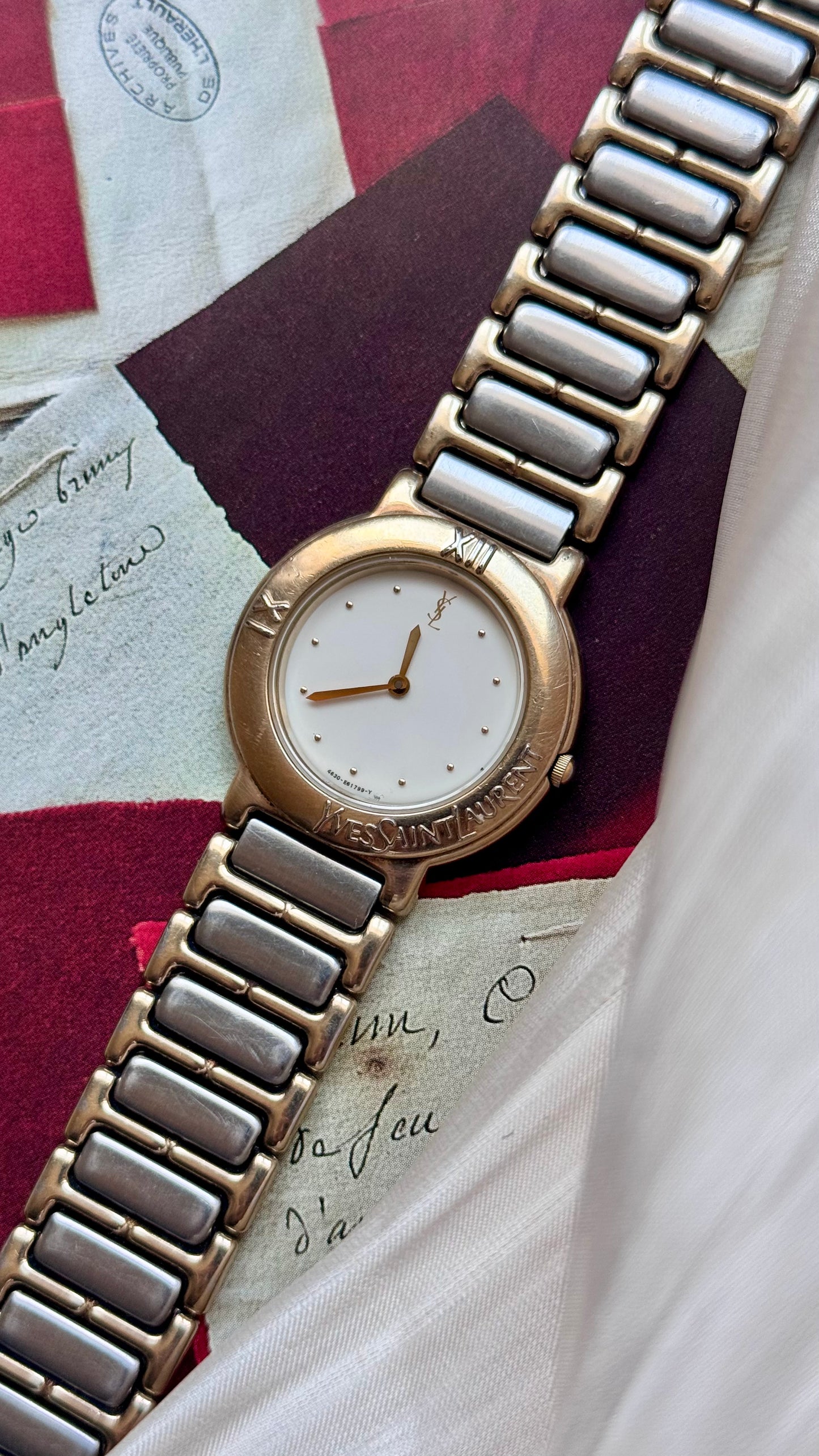 Yves Saint Laurent vintage watch (YSL) 1990s
