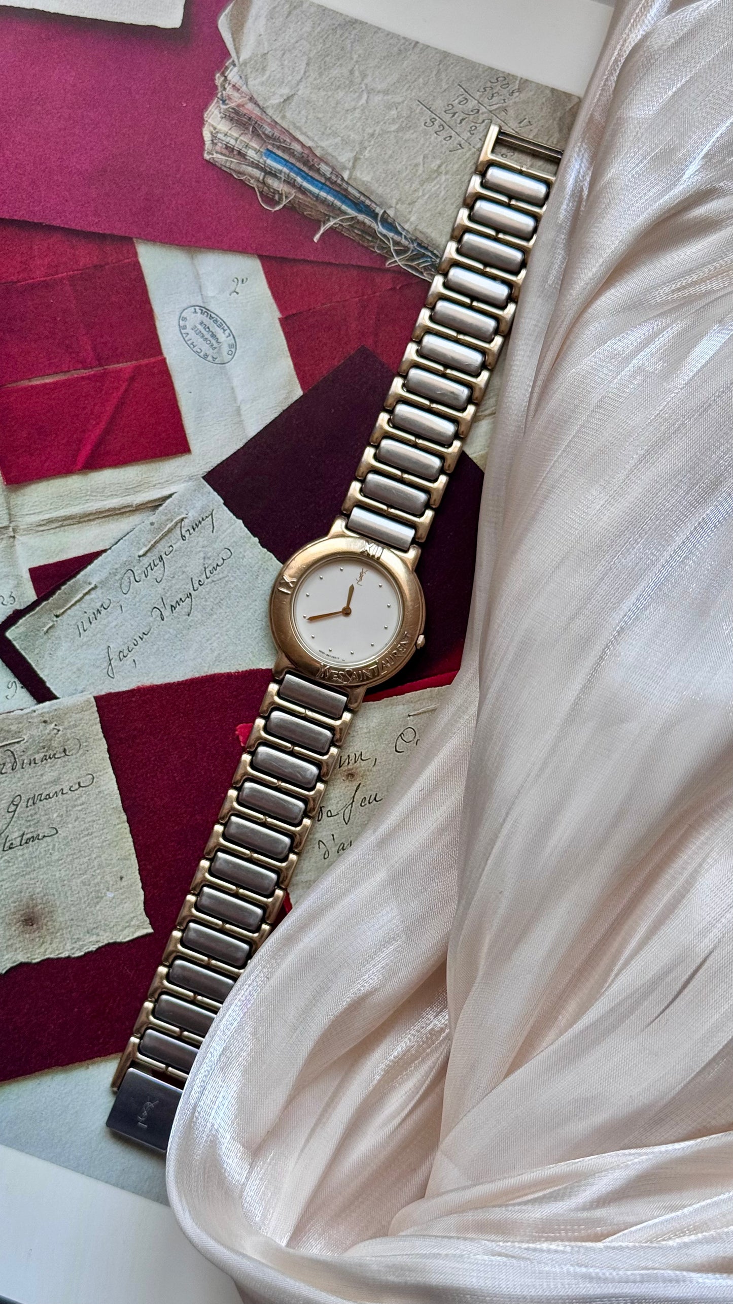Yves Saint Laurent vintage watch (YSL) 1990s