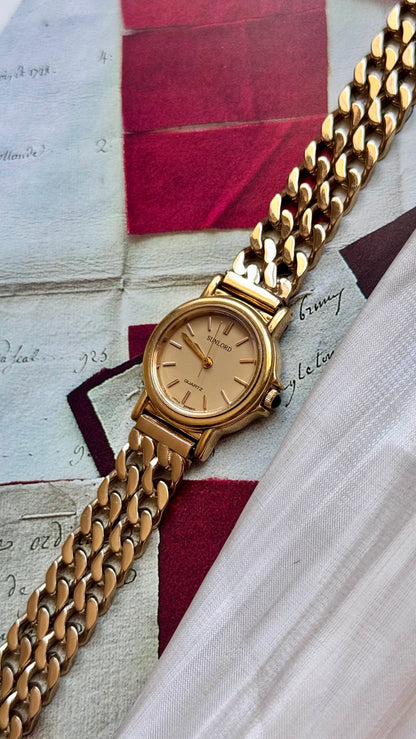 Vintage Sunlord Watch 1990s - Gold Plated