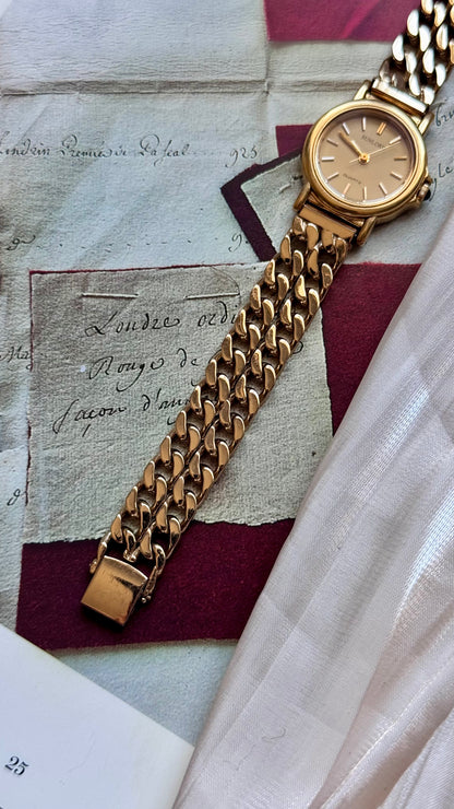 Vintage Sunlord Watch 1990s - Gold Plated